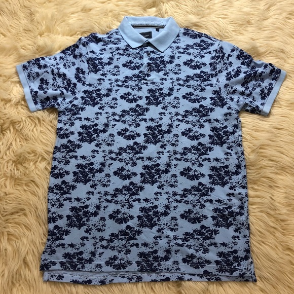 7 Diamonds palm leaf Polo Shirt - Picture 2 of 6